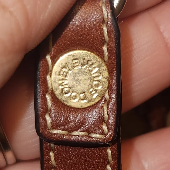 Dooney & Bourke Brown Leather Wristlet - Picture 2 of 6